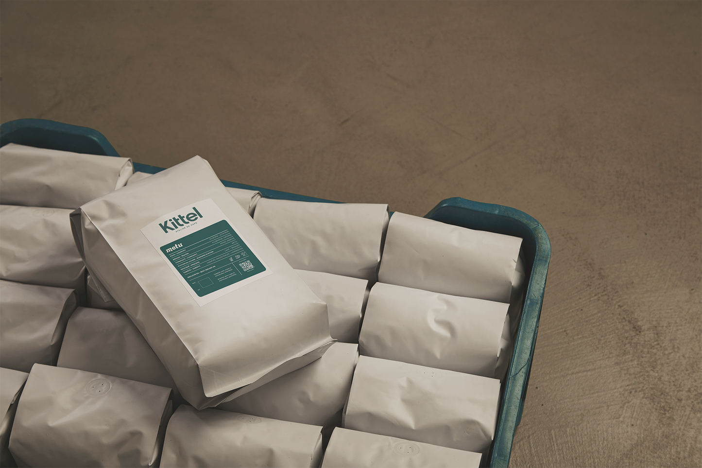 5lb bulk café format bag of Kittel Metu coffee.