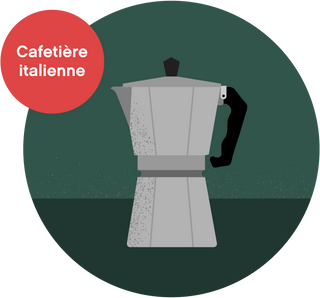 Guide d'infusion cafetière italienne