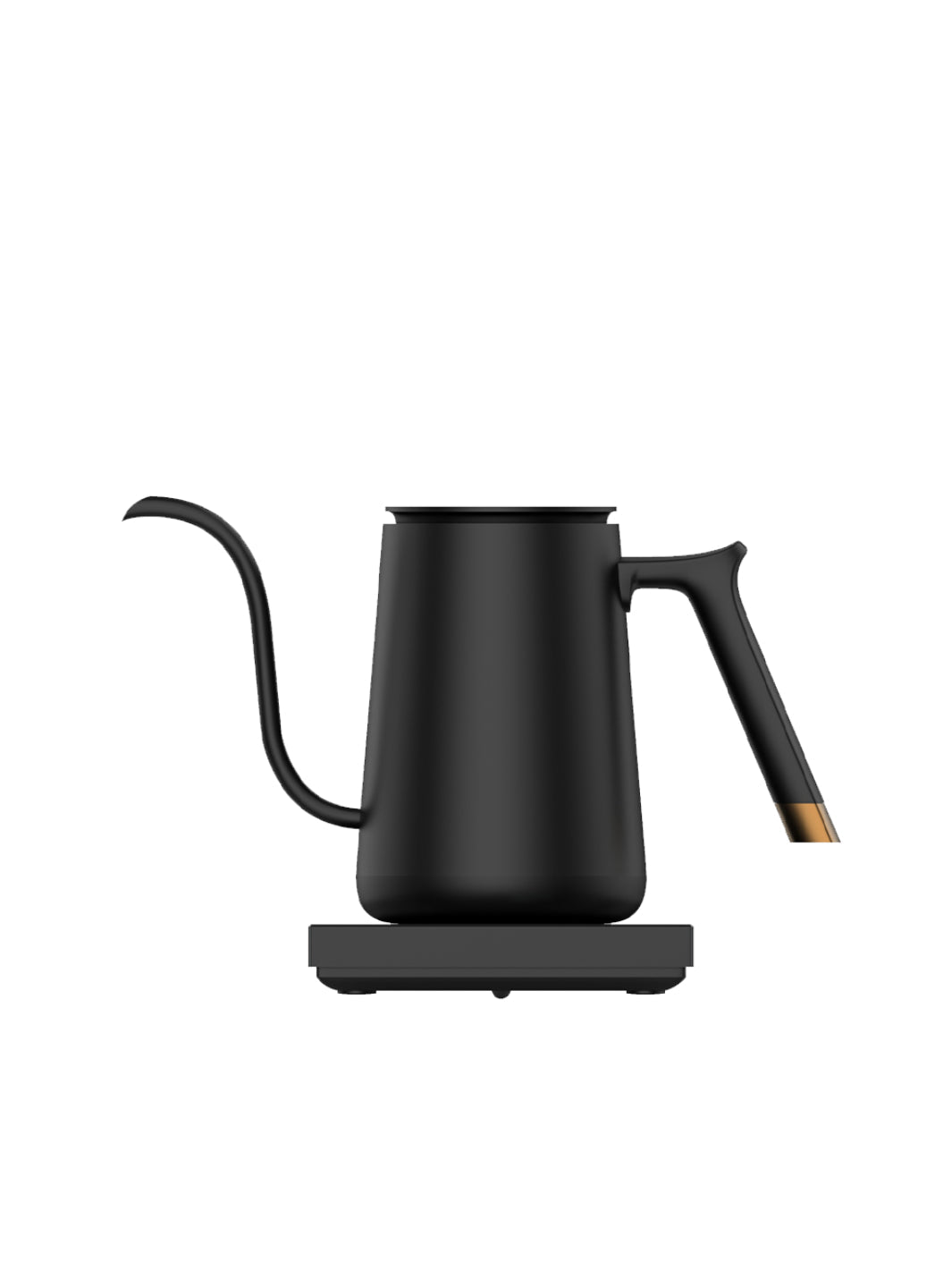 TIMEMORE Fish Electric Pourover Kettle (120V) (1000W/600ml) (Black)